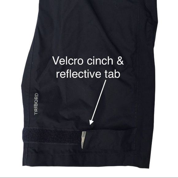 Decathlon Tribord kids 12 yr old navy blue rain pants lightweight waterproof​ - Picture 10 of 13